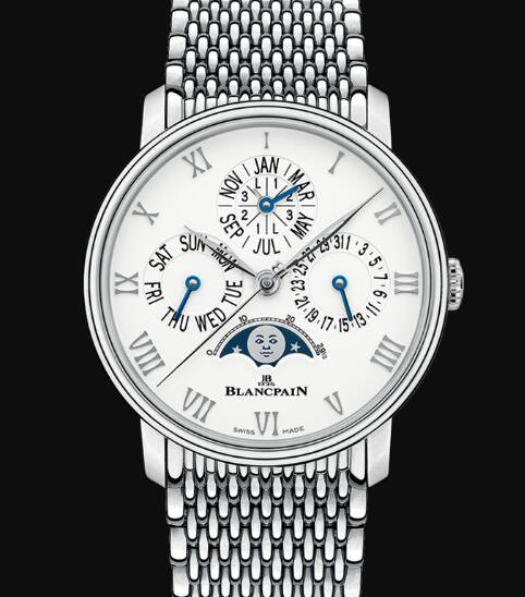 Blancpain Villeret Watch Price Review Quantième Perpétuel Phases de Lune Replica Watch 6656 1127 MMB